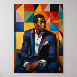 Elegant Sophisticy Harlem Renaissance Poster