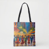 Elegant Sophisticy Harlem Renaissance Swing Tasche (Vorderseite)