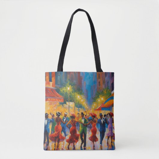 Elegant Sophisticy Harlem Renaissance Swing Tasche (Vorderseite)
