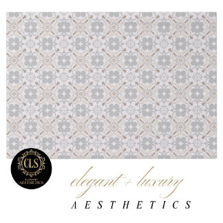 Elegant Spanish Tile Lux Aesthetics Seidenpapier