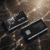 Elegant Sparkling Cleaning Service Business Card  Visitenkarte