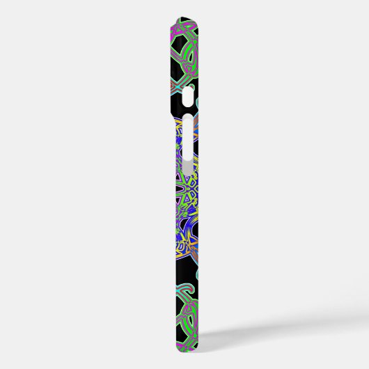 Elegant Spectra Glyph Case-Mate iPhone Hülle (Rückseite / Links)