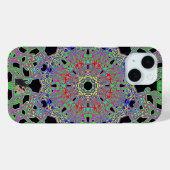 Elegant Spectra Glyph Case-Mate iPhone Hülle (Rückseite (Horizontal))