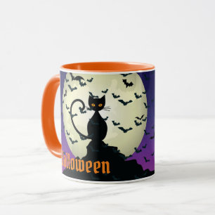 Elegant Spooky Halloween Tasse