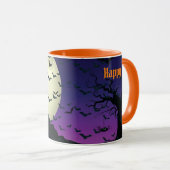 Elegant Spooky Halloween Tasse (VorderseiteRechts)