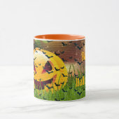 Elegant Spooky Halloween Tasse (Zentrum)