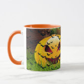 Elegant Spooky Halloween Tasse (Links)