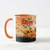 Elegant Spooky Halloween Tasse (Links)
