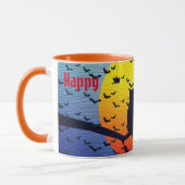Elegant Spooky Halloween Tasse (Links)