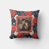 Elegant Spouse Golden Anniversary Throw Pillow Kissen (Vorderseite)