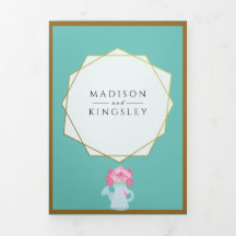 ELEGANT SPRING Aquamarine Hochzeitsfab