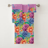 Elegant Spring Colors Towel Set (Insitu)