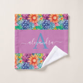 Elegant Spring Colors Towel Set (Waschlappen)