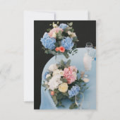 Elegant Spring Daffodil Place Setting Formal  Einladung (Rückseite)