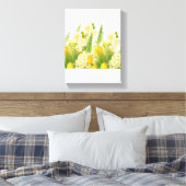 Elegant Spring Floral Bouquet Leinwanddruck (Insitu (Schlafzimmer))