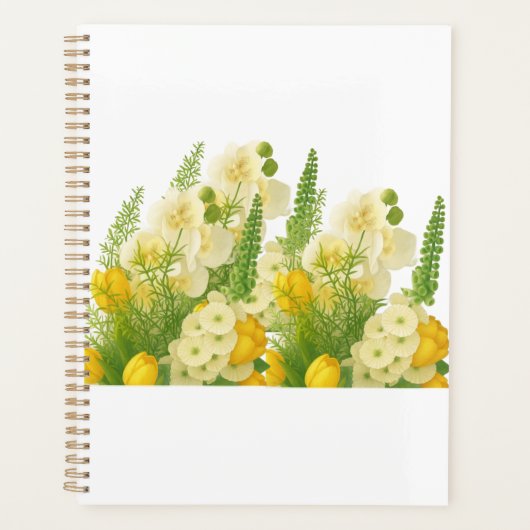 Elegant Spring Floral Bouquet  Planer (Vorderseite)