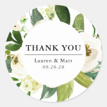 Elegant Spring Floral Wedding Vielen Dank