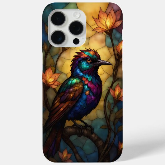 Elegant Stained Glass Phone Case | Luxury Artistic (Rückseite)