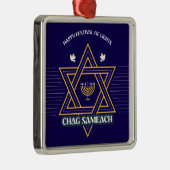 Elegant Star of David Hanukkah Ornament (Rechts)
