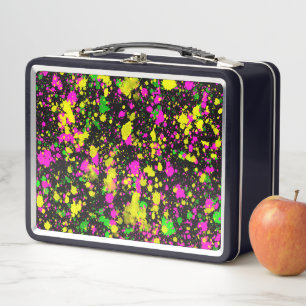 Elegant Starry Sky Multicolored Luxury Astronomy Metall Brotdose