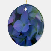 Elegant staubblau lila blumenreich keramikornament (Links)