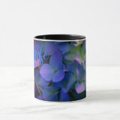 Elegant staubblau lila blumenreich tasse (Zentrum)