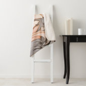 Elegant staubige Korallendekoration Sherpadecke (Beispiel)