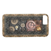 Elegant Steampunk Case-Mate iPhone Hülle (Rückseite (Horizontal))