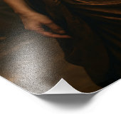 Elegant Steampunk Victorian Lady in Brown  Fotodruck (Ecke)