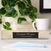 Elegant Stilbokeh, Rahmen Namensplakette