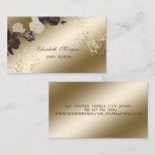 Elegant Stilvoll Beruflich,Blume Visitenkarte (Vorne/Hinten)