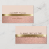 Elegant Stilvoll Beruflich Minimalistisch Visitenkarte (Vorne/Hinten)