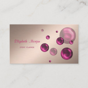 Elegant Stilvoll einfach,Punkte Visitenkarte