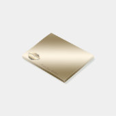 Elegant, stilvoll, Girly, Lips Post-it Klebezettel (angewinkelt)