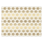 Elegant Stilvoll glühende Gold Damask Tischdecke (Vorderseite (Horizontal))