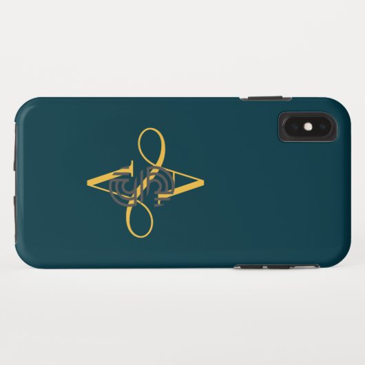 Elegant Stilvoll modern Case-Mate iPhone Hülle (Rückseite (Horizontal))