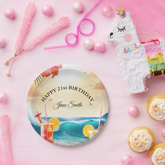 Elegant, stilvoll und modern, individuell anpassba pappteller (Party)