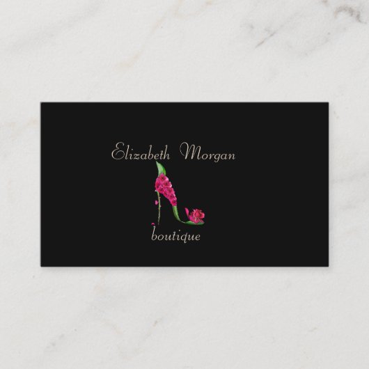 Elegant stilvoll und professionell visitenkarte (Vorderseite)