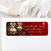 Elegant, stilvoll, Weihnachtsbälle, Schneeflocken (Insitu)