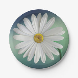 Elegant, stilvoll, weiß pappteller