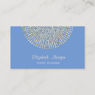 Elegant Stilvolle Berufliche, einfache Goldpunkte Visitenkarte