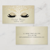 Elegant Stilvolle Shiny Diamonds-Glitzer Imitate L Visitenkarte (Vorne/Hinten)