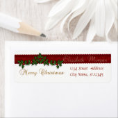 Elegant Stilvolle Weihnachts Holly Berry Branches (Insitu)