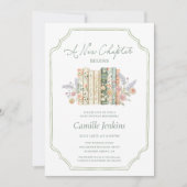 Elegant Storybook Baby Shower Einladung (Vorderseite)