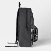 Elegant Street View Bedruckter Rucksack (Links)