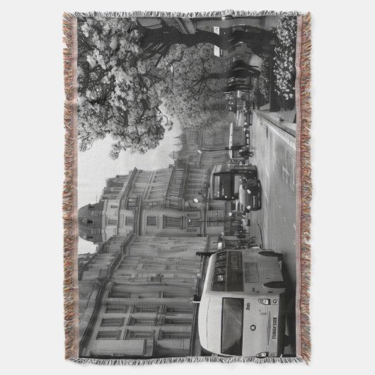 Elegant Street View Decke (Vorderseite Vertikal)