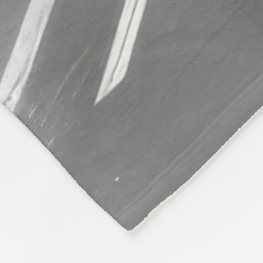 Elegant Street View Fleecedecke (Ecke)