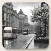 Elegant Street View Getränkeuntersetzer (Vorderseite)