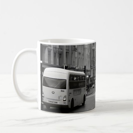 Elegant Street View Kaffeetasse (Links)