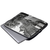 Elegant Street View Laptopschutzhülle (Vorne Knopf)